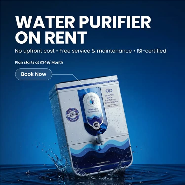 Water Purifier on Rent