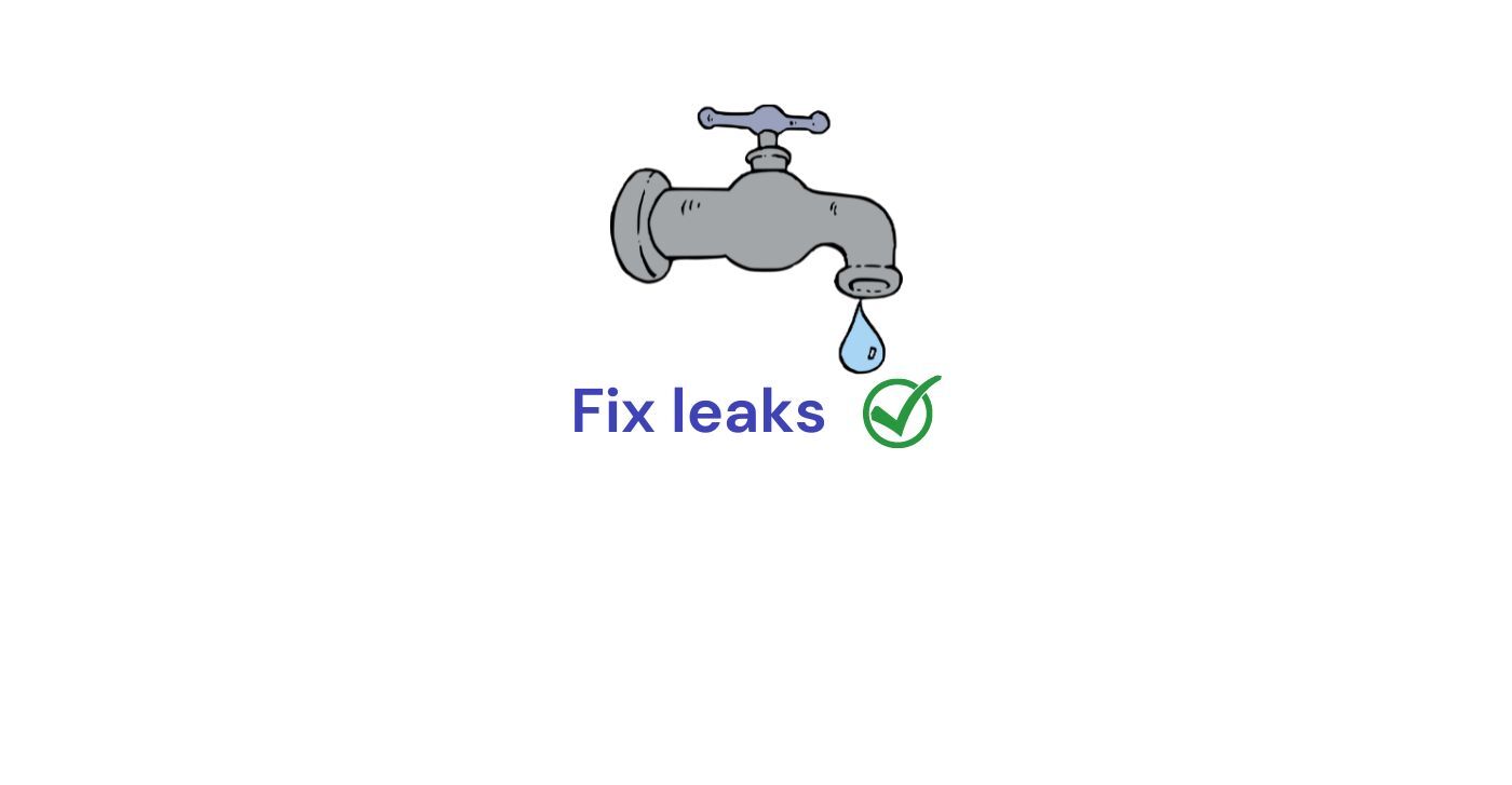 Fix Leaks