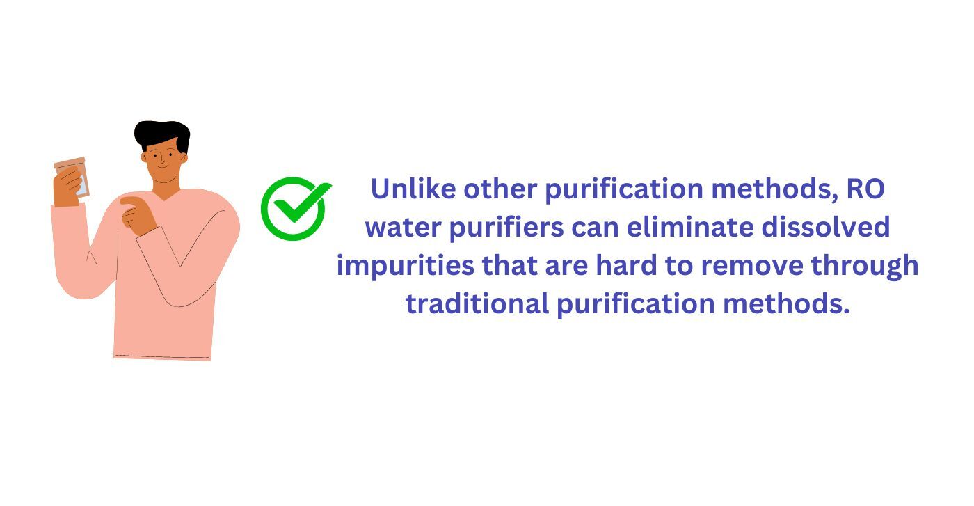 Water purifier eliminate impurities