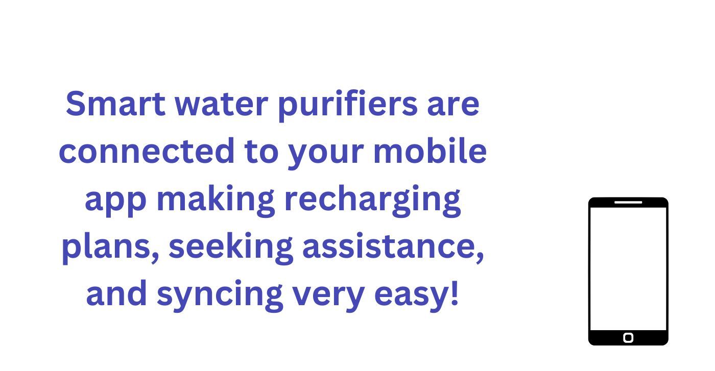 Smart water purifiers are IoT enabled