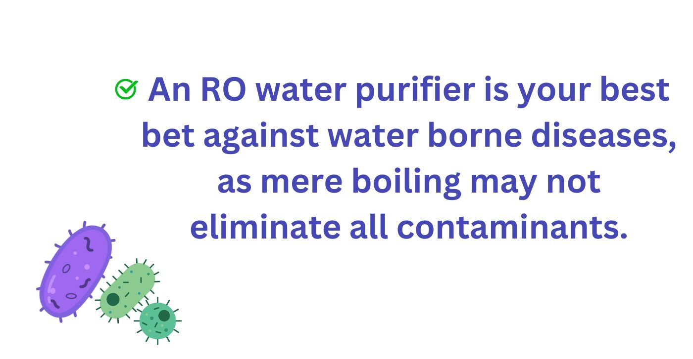 RO water purifier is best bet against water borne disease