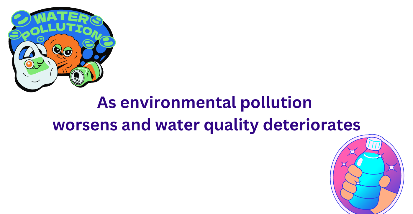 Environment pollution worsens and water quality deteriorates