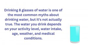 8 glasses of water a day: Myth or medicine?