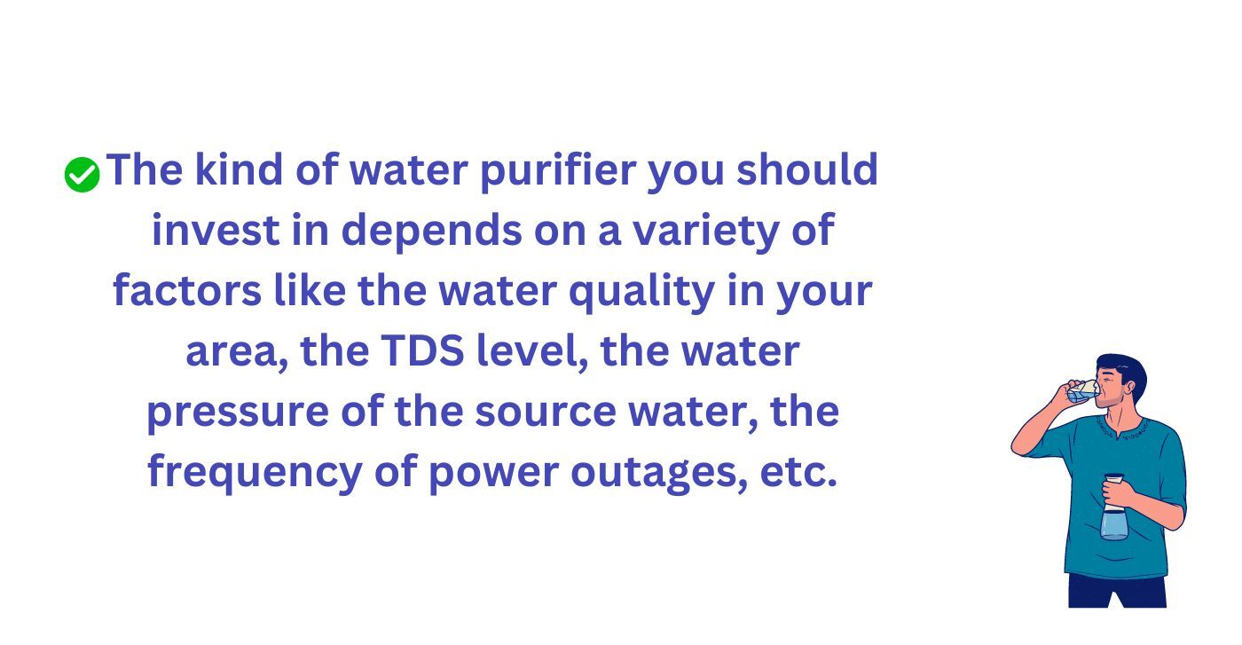 Difference Between RO vs UV vs UF Water Purifier Which Is Better?