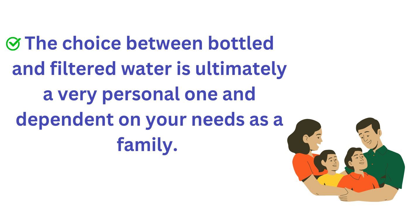 Bottled Water vs Filtered Water Which is Better(For You)?