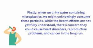 Health effects of microplastics in drinking water