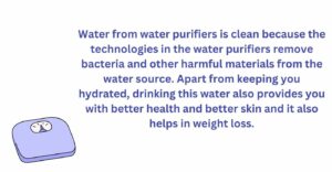 Water purifier remove bacteria and other harmful materials from water