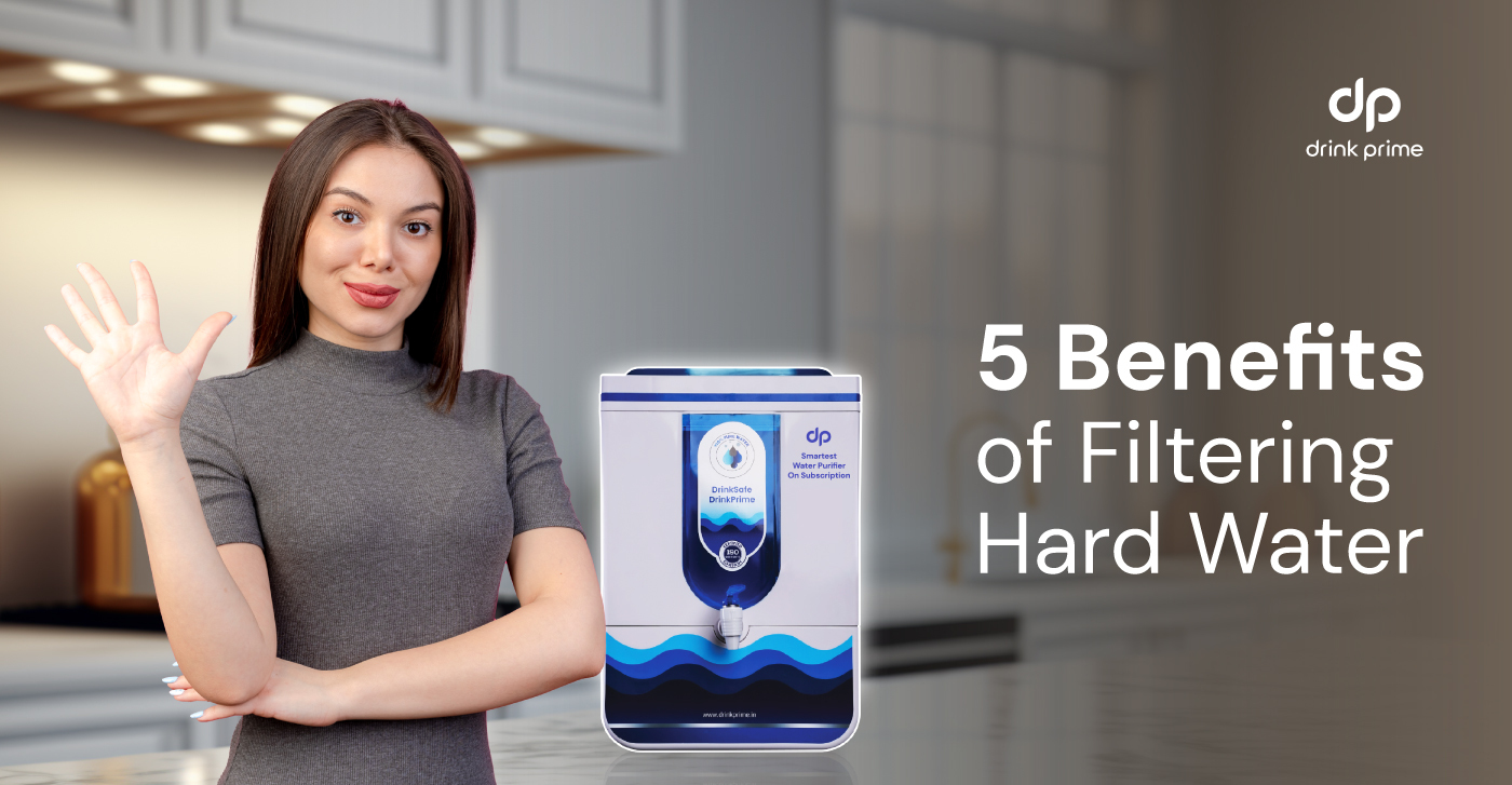 5 Benefits of Filtering Hard water