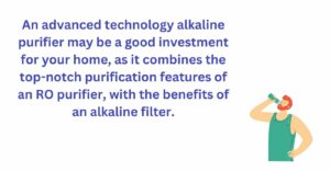 Benefits of alkaline filter