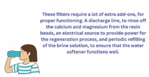 Ion exchange filters need extra add-ons