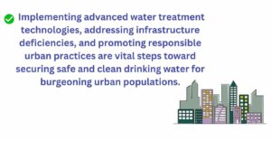 Advanced water treatment technologies is vital step towards safe and clean drinking water
