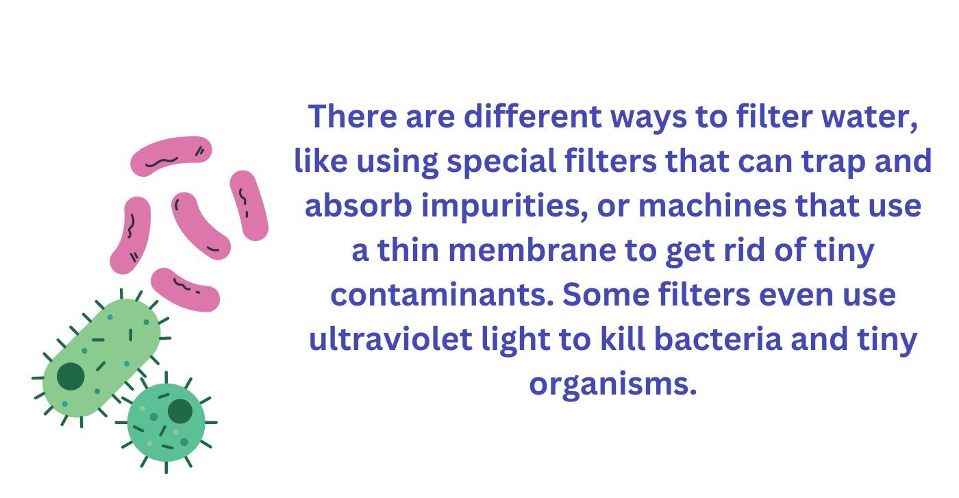 Difference between Filtered Water, Mineral Water, Tap Water, and