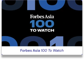 Forbes Asia 100 to watch banner