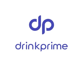 DrinkPrime Logo White