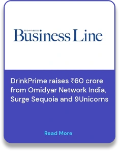 Drinkprime raises Rs 60 crore from Omidyar network India, Surge Sequoia and 9 Unicorns-Business line News